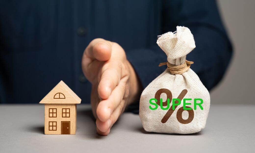 image of a man comparing the value of his home equity against his superannuation accumulation, appreciating the statrutory superannuation guarantee contribution to his wealth