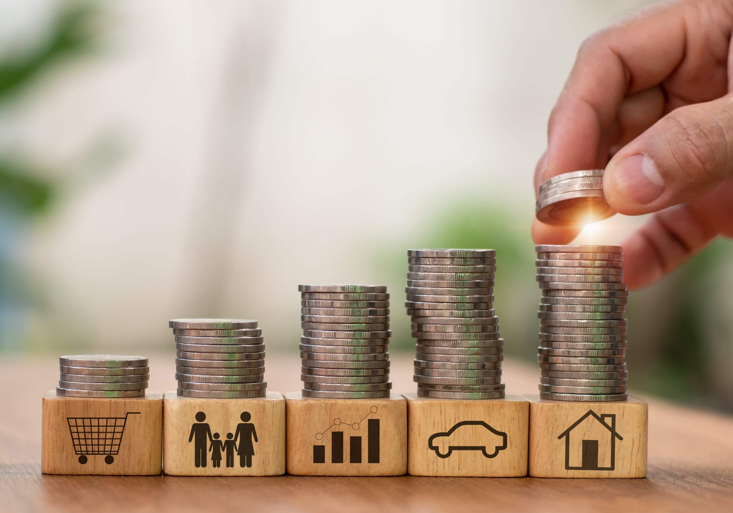 Putting money aside for different emergencies